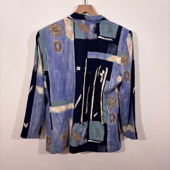 Pierre Lamonte Vintage Blazer Art To Wear Size 12 - Picture 5 of 16